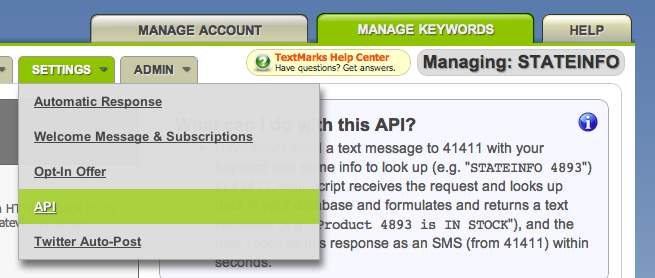 automatic text messages